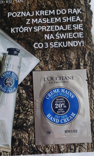 Próbka kremu do rąk 