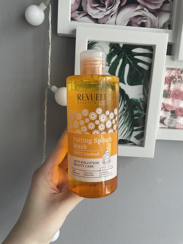 Revuele Maseczka do twarzy w płynie, Patting Splash Mask, Fruit Cocktail, Anti-pollution Beauty Care