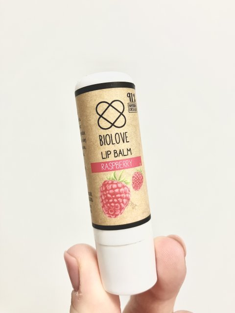 Biolove Balsam do ust, malina