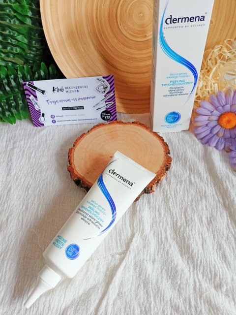 Dermena Peeling trychologiczny, Skóra głowy każdego rodzaju, Mocne i gęste włosy