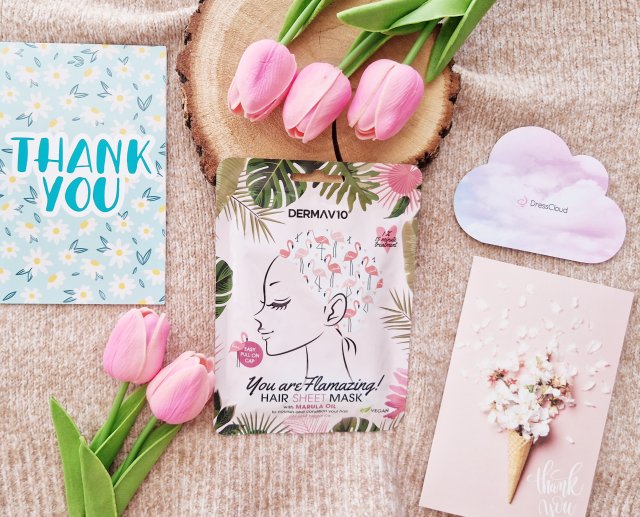 Derma V10 Maska do włosów w czepku, You Are Flamazing!, Marula Oil