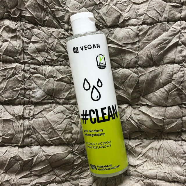 AA Vegan, #Clean, Płyn micelarny seboregulujący