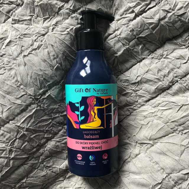 Vis Plantis Gift Of Nature, Balsam do ciała, Łagodzący, Do skóry pięknej, choć wrażliwej