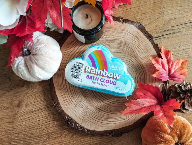 Dayes Europe B.V Kula do kąpieli, Rainbow Bath Cloud, Fresh Scent 
