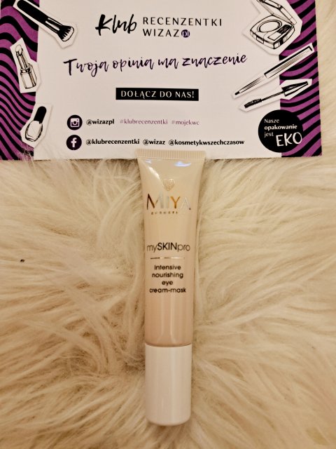 Miya Cosmetics mySKINpro, Krem-maska pod oczy, Intensywnie odżywiająca skórę wokół oczu