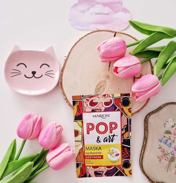 Marion Pop & Art, Maseczka na tkaninie, Odżywcza 