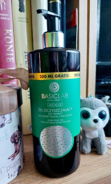 BasicLab Dermocosmetics Micellis, Żel do mycia twarzy, Oczyszczający, Do skóry tłustej i wrażliwej