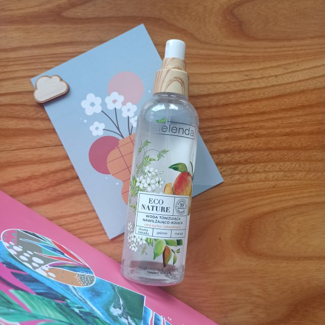 Bielenda Eco nature, Woda tonizująca, Nawilżająco-kojąca, Śliwka kakadu + Jaśmin + Mango, Cera sucha i odwodniona