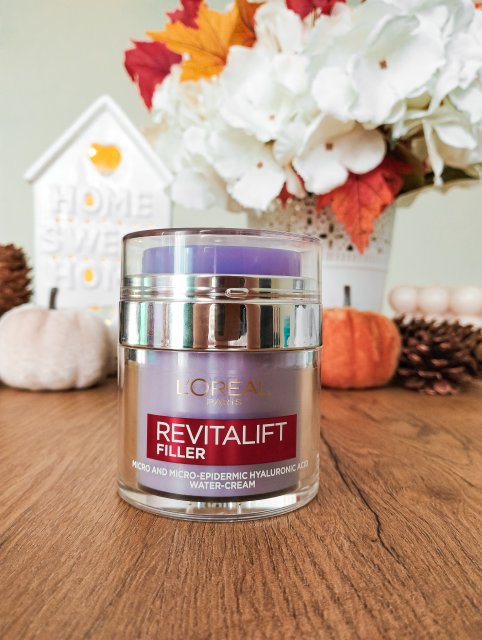 L'Oréal Revitalift Filler, Krem do twarzy, Water-Cream, Mikrocząsteczkowy i mikrowypełniający, Kwas hialuronowy + ceramidy