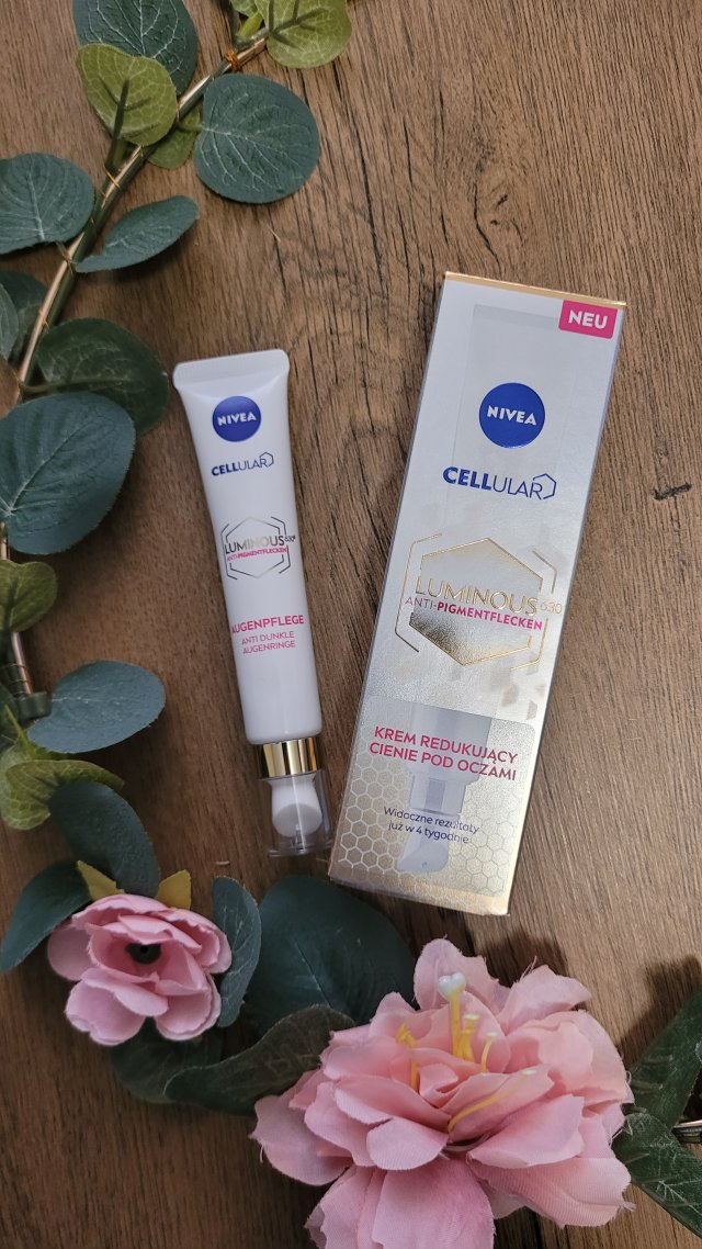 Krem redukujący cienie pod oczami Nivea Cellular Luminous630 