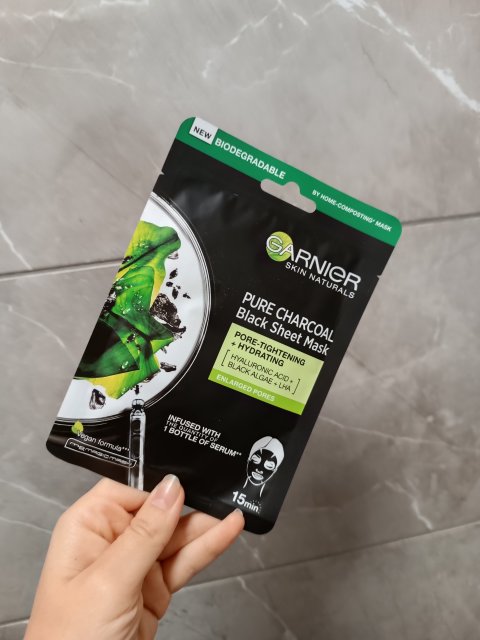 Garnier Pure Active, Maseczka w płacie