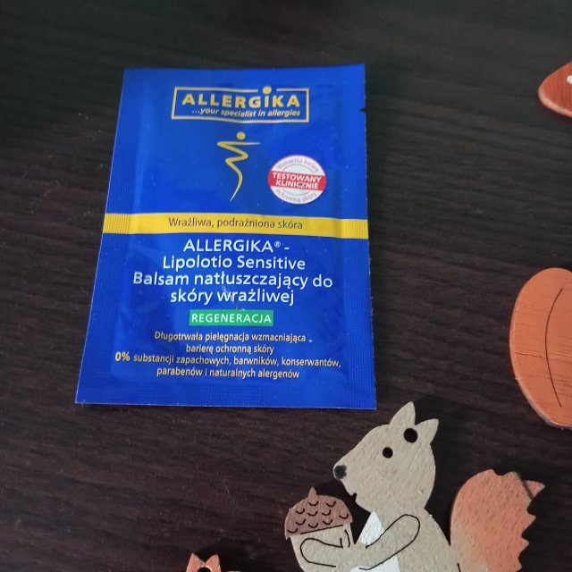 Allergika Balsam do ciała, Lipolotio Sensitive, Natłuszczający, Do skóry wrażliwej, Regeneracja