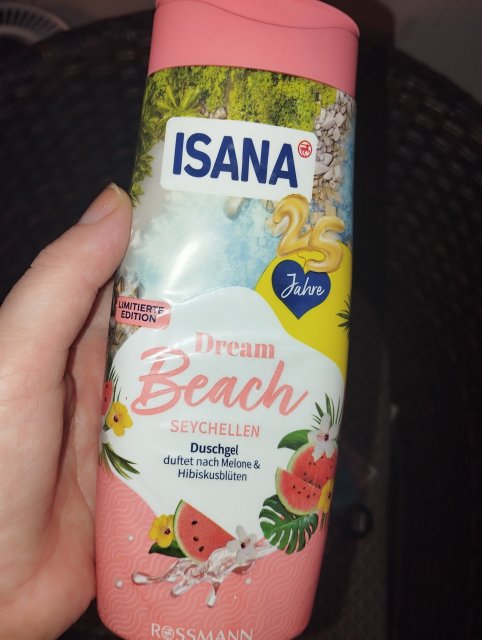 Isana Żel pod prysznic, Dream Beach Seychellen 