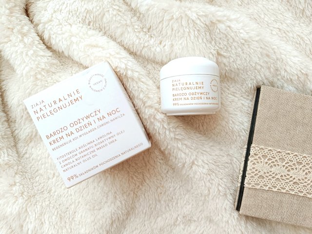 Ziaja Naturalnie Pielęgnujemy, Krem do twarzy, Bardzo odżywczy, Na dzień i na noc