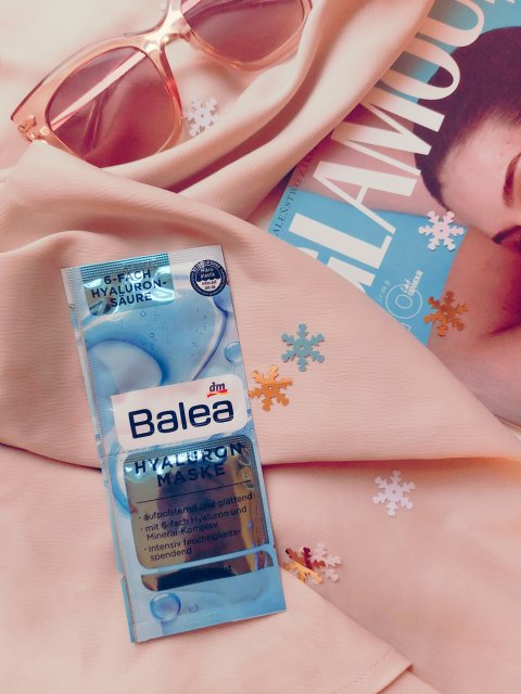 Balea Maseczka do twarzy, Kremowa, Hyaluron Maske 