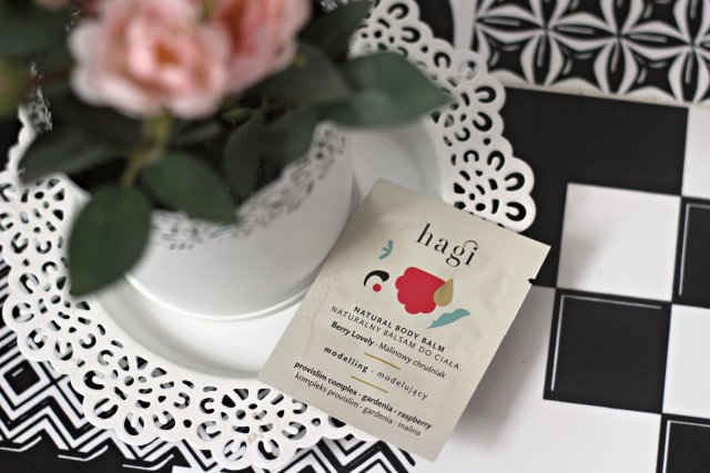 Hagi Cosmetics Balsam do ciała, Naturalny, Modelujący, Malinowy Chruśniak 