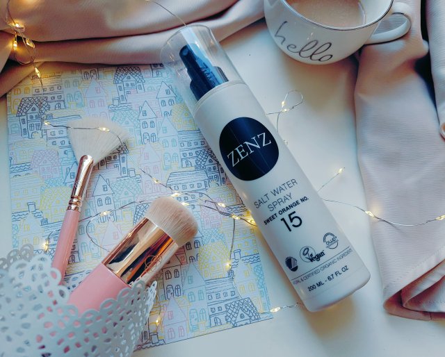 ZENZ Organic Spray do włosów, Salt Water Spray, Sweet Orange No.15