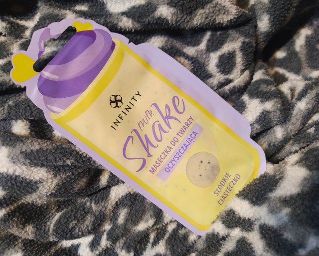 Infinity Maseczka do twarzy, Milk Shake, Oczyszczająca, Słodkie ciasteczko