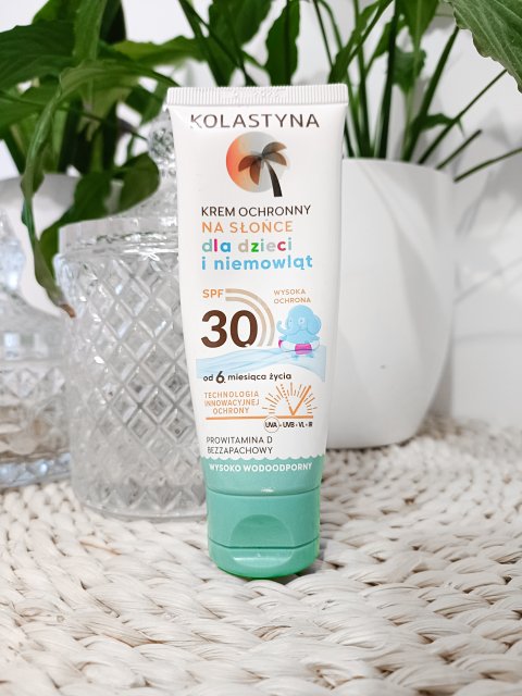 Kolastyna Krem ochronny na słońce dla dzieci i niemowląt, SPF 30