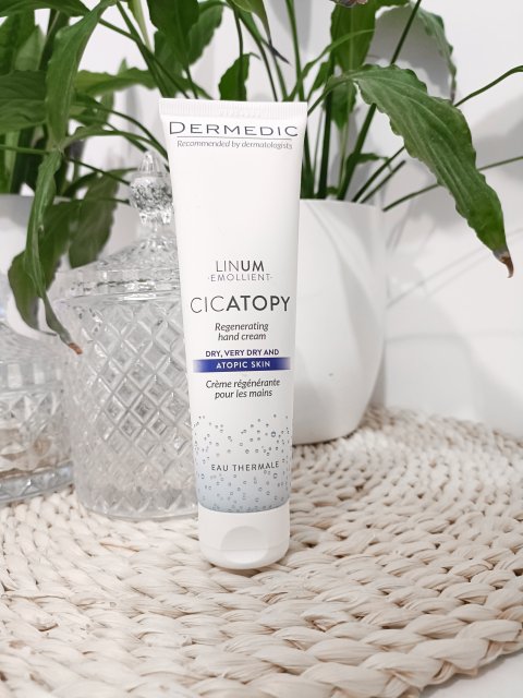 Dermedic Linum Emolient, Krem do rąk, Regenerujący, Skóra sucha, bardzo sucha i atopowa