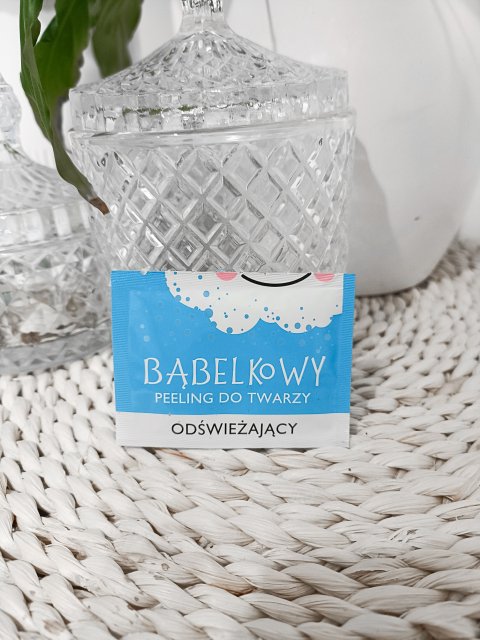 AA Peeling do twarzy, Bąbelkowy, Odświeżający, Aktywny węgiel i aktywny tlen