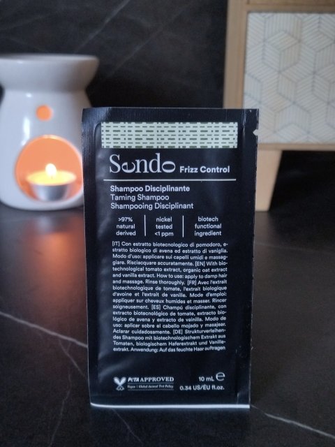 Sendo Szampon do włosów, Frizz Control, Zapobiegający puszeniu się włosów 