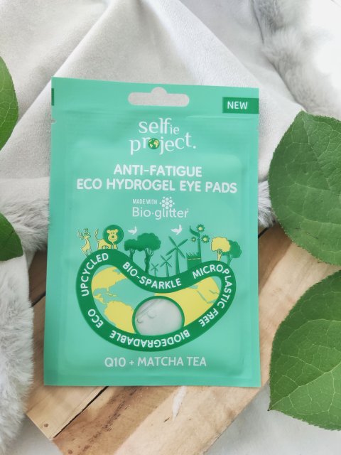 Selfie Project Płatki pod oczy, Eco Hydrożelowe, Q10 + Matcha Tea