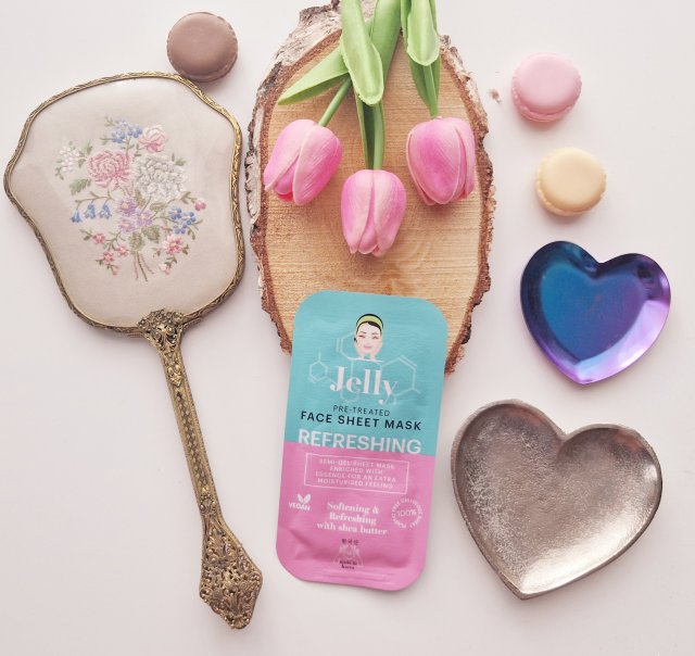 Maxbrands Marketing B.V. Jelly, Maska do twarzy w płacie, Galaretkowa, Refreshing