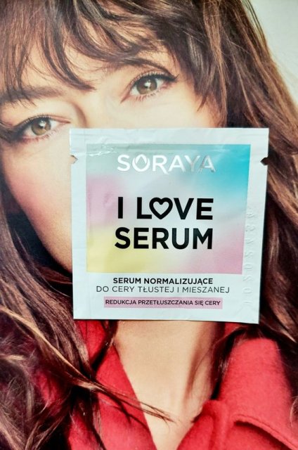 Soraya I Love Serum, Serum do twarzy, Normalizujące, Do cery tłustej i mieszanej, Niacynamid 8%, Redukcja przetłuszczania się cery