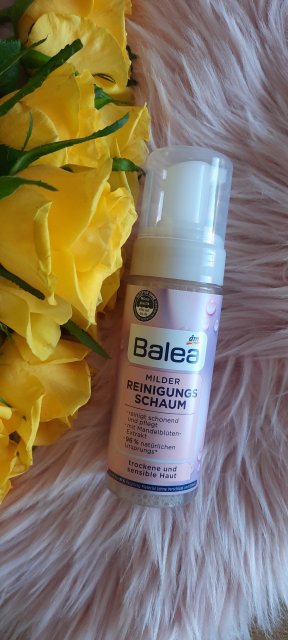 Balea Pianka do mycia twarzy, Wyciąg z kwiatów migdałowca, Skóra sucha i wrażliwa