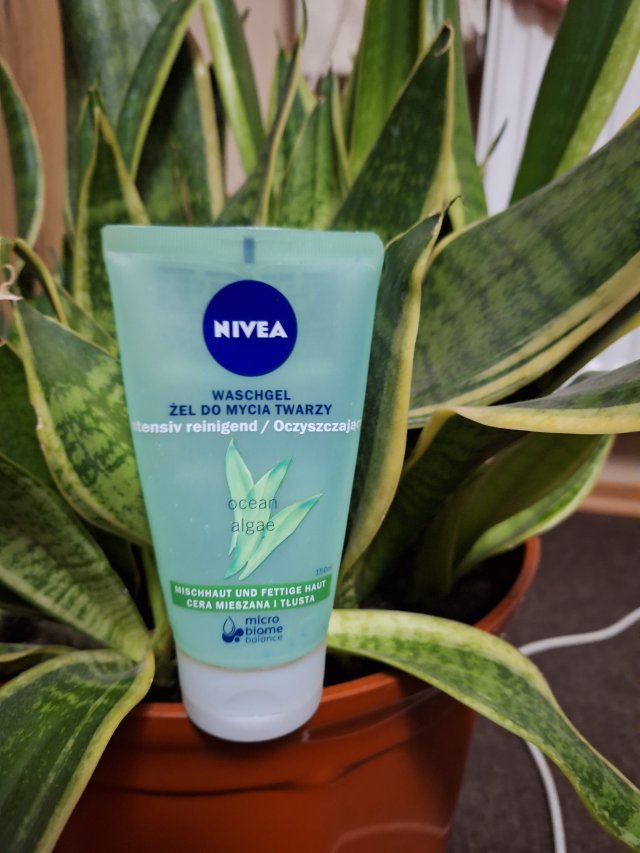 Nivea Żel do mycia twarzy, Oczyszczający, Ocean Algae, Cera mieszana i tłusta