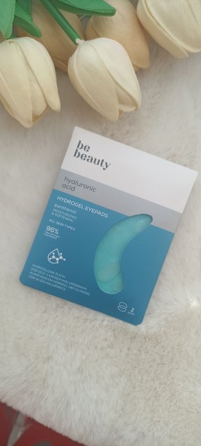 BeBeauty Hyaluronic acid, hydrożelowe płatki pod oczy 