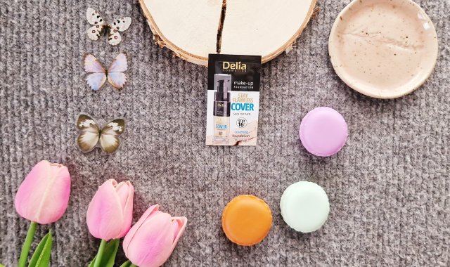 Delia Skin Defined, Stay Fawless Cover, Podkład do twarzy, Kryjący, nr 502 Natural