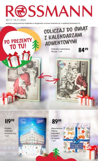 Kalendarze adwentowe 2023