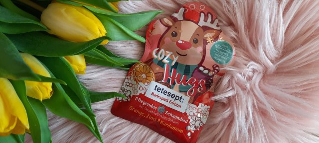 Tetesept Płyn do kąpieli, Cozy Hugs, Orange, Zimt & Kardamon 