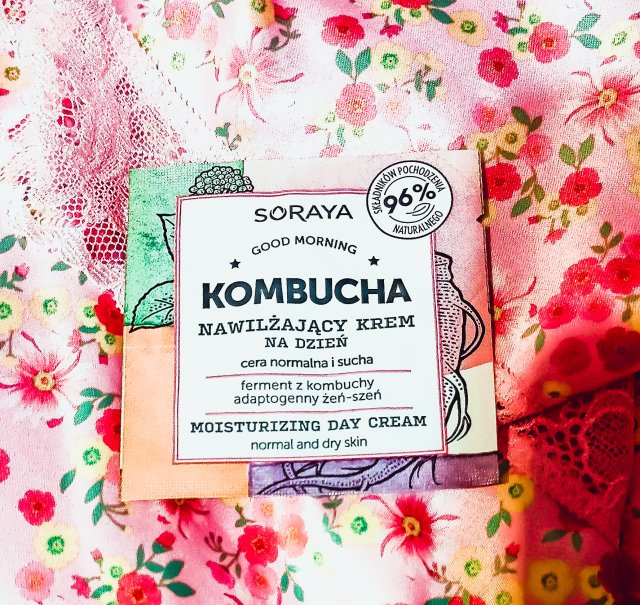 Soraya Kombucha, Krem do twarzy, Nawilżający, Na dzień, Cera normalna i sucha