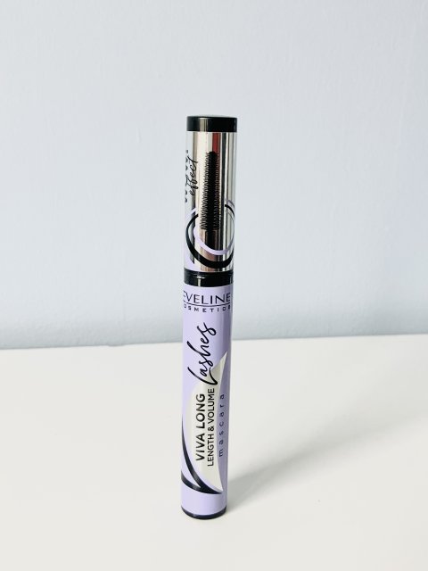 Eveline Viva Long Lashes, Tusz od rzęs, Lenght & Volume, Black