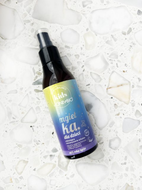 OnlyBio Hair in Balance, Kids, Mgiełka do włosów, Dla dzieci, Ułatwiająca rozczesywanie