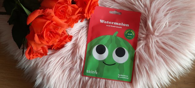 SKIN 79 Maska do twarzy w płacie, Real Fruit Mask, Watermelon, Hydrating & Soothing 
