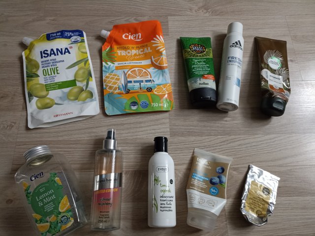 Wrześniowe denko, Tołpa, Isana, Cien, Altapharma 