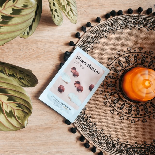 MISSHA Airy Fit Sheet Mask, Maska do twarzy w płacie, Shea Butter