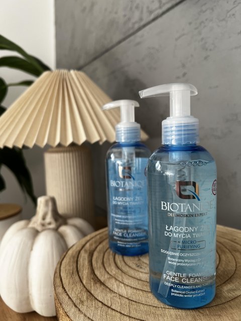 Biotaniqe Żel do mycia twarzy, Łagodny, Dogłębnie oczyszcza i tonizuje 