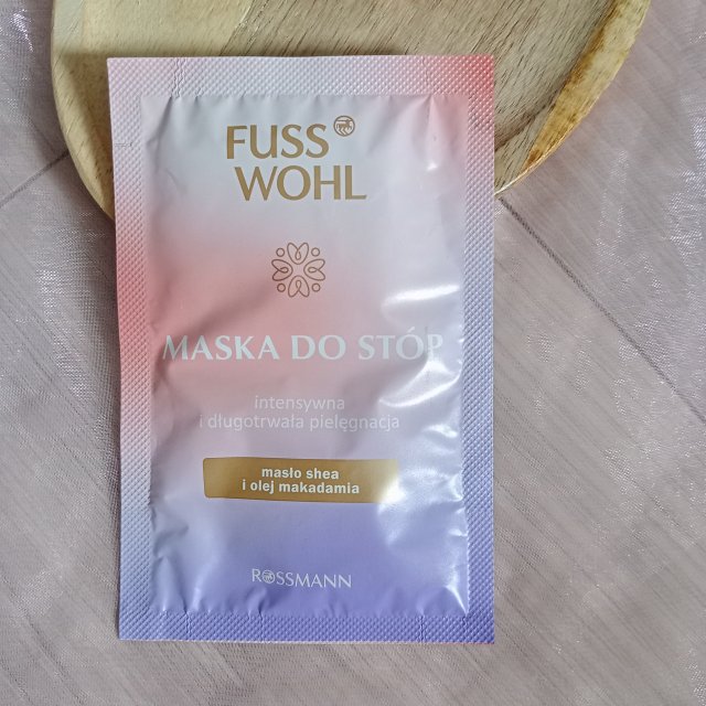 Fusswohl Maska do stóp, Masło Shea i Olej Makadamia