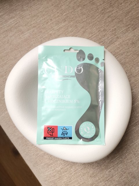 Cudo Skarpety do stóp, Express Pedicure, Nawilżające, Z mocznikiem 5%