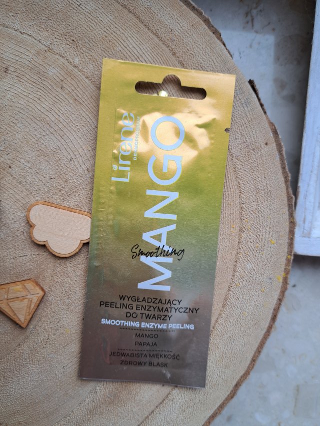 Lirene Peeling do twarzy, Enzymatyczny, Wygładzający, Mango
