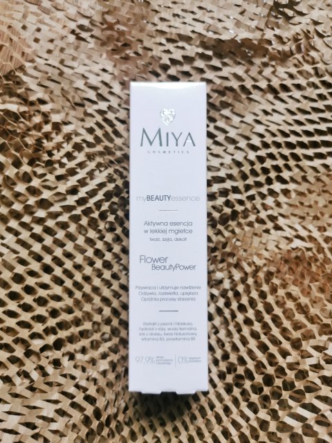 Miya Cosmetics myBEAUTYessence, Aktywna esencja w lekkiej mgiełce, Flower Beauty Power