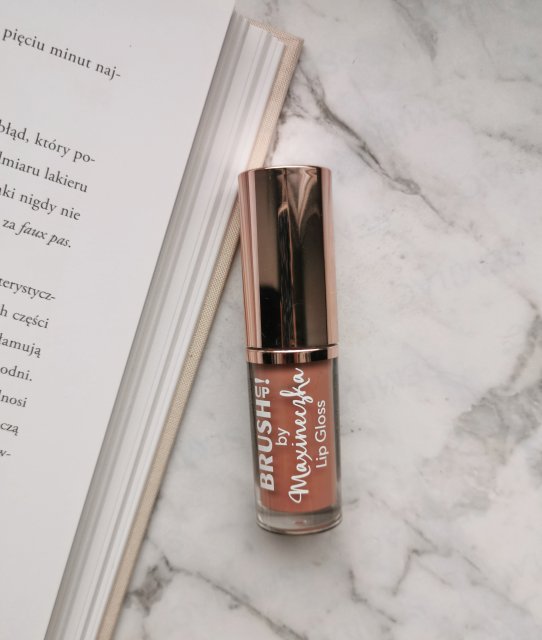 Brush Up! By Maxineczka, Błyszczyk do ust, nr 04 Warm Nude