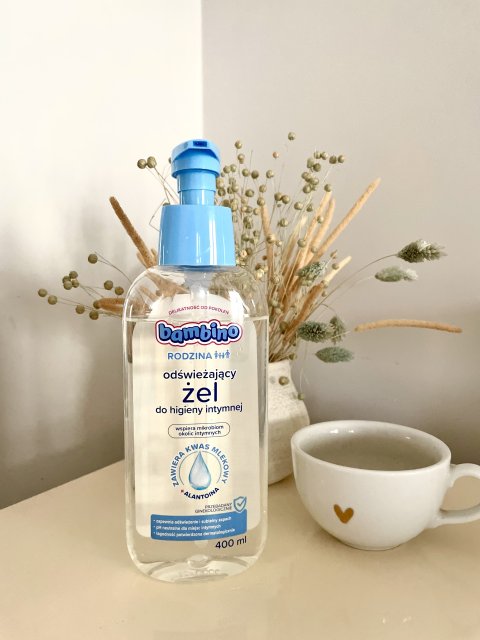 Bambino, odświeżający żel do higieny intymnej 