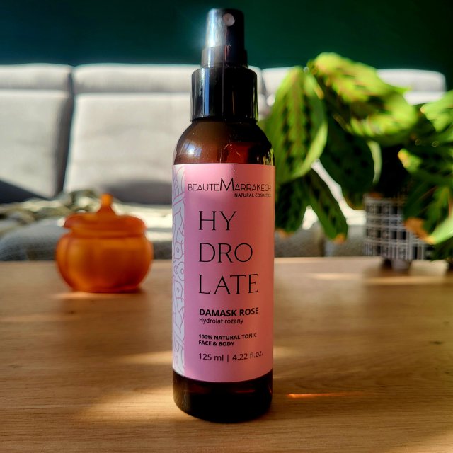 Beaute Marrakech Hydrolat, Róża, Cera delikatna, sucha i naczynkowa