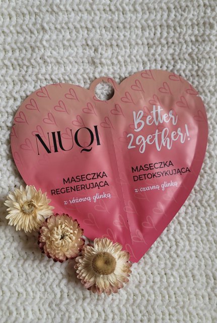 NIUQI Better 2 gether! Maseczka regenerująca i detoksykująca